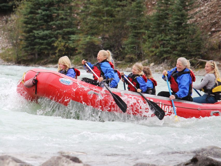 Jasper National Park Family Friendly Rafting Adventure - Experience Highlights