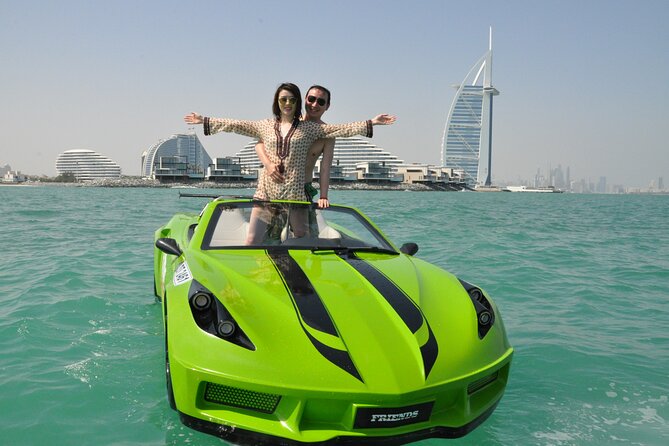 Jet Car in Dubai Private Tour 60min: Burj Al Arab to Atlantis - Itinerary Overview