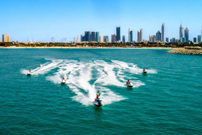 Jet Ski Tour Dubai: La Mer - Burj Al Arab- Atlantis for 1h 30min - Route Highlights