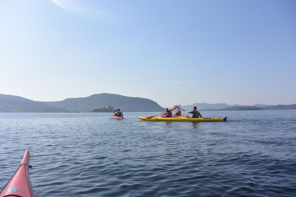 Jørpeland: Guided Fjordtour Kayak - Participant Information