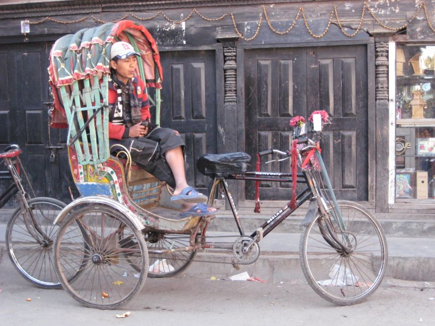 Kathmandu's Tourist Hub Thamel Sightseeing by Rickshaw - Thamel Exploration