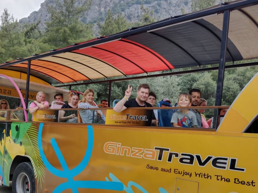 Kemer: Party Bus to Goynuk Canyon With Entrance Ticket - Experience Highlights