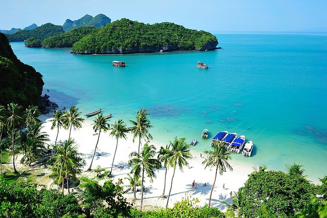 Koh Samui to Angthong Marine Park Cruise Tour By Red Baron Chinese Sailboat - Inclusions and Amenities