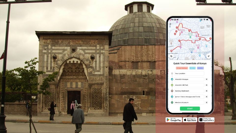 Konya: Quick Tour, Essentials of Konya - Alauddin Qayqubad Mosque Starting Point