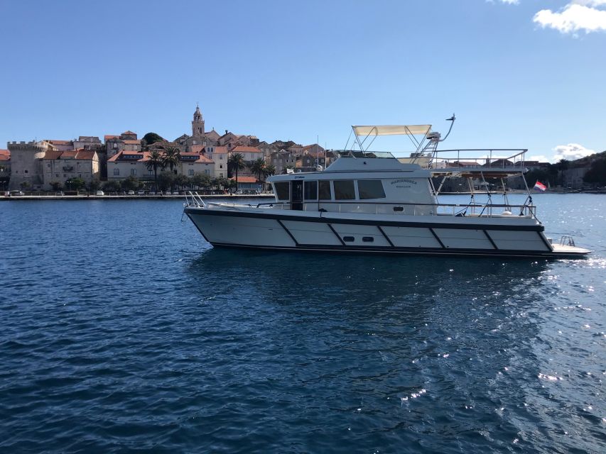 KorčUla: Island Yacht Cruise With Wine Tasting and Dinner - Experience Highlights