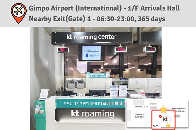 Korea Portable Wifi With Unlimited Data Pick up at Korea Airports - Unlimited Data Usage