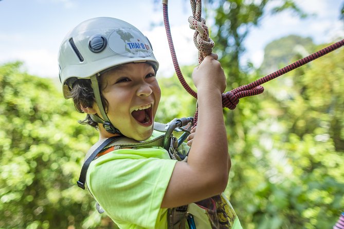 Krabi 2-Hour Zipline Adventure - Inclusions