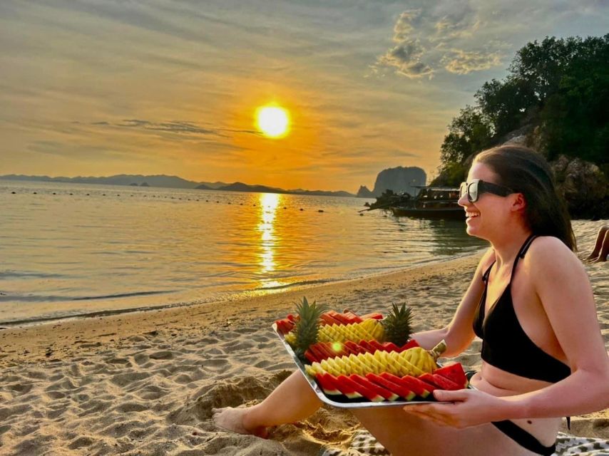 Krabi: Hong Island Sunset Tour With BBQ Dinner & Plankton - Activity Highlights