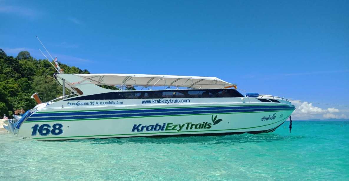 Krabi: Phi Phi Early Bird & 4 Islands Day Tour by Speedboat - Booking Information