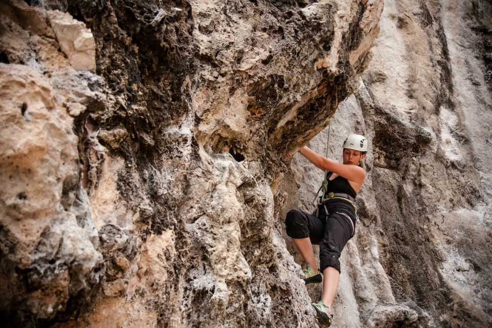 Krabi: Rock Climbing Tour at Railay Beach - Experience Highlights