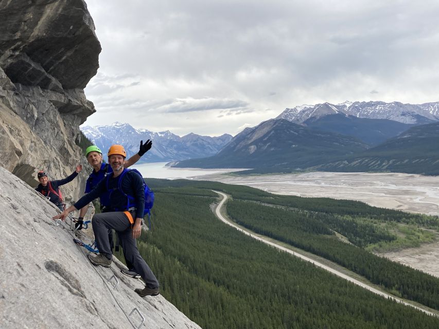 Lake Abraham Via Ferrata Climbing - Experience Information