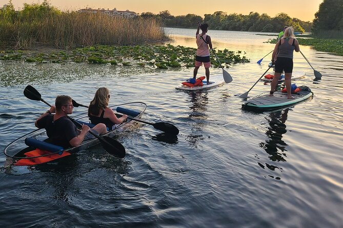 Lake Ivanhoe Guided Paddleboard or Kayak Tour in Orlando - Tour Inclusions