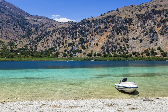 Lake Kournas Pedal Boat Tour With Transfer - Pricing and Duration