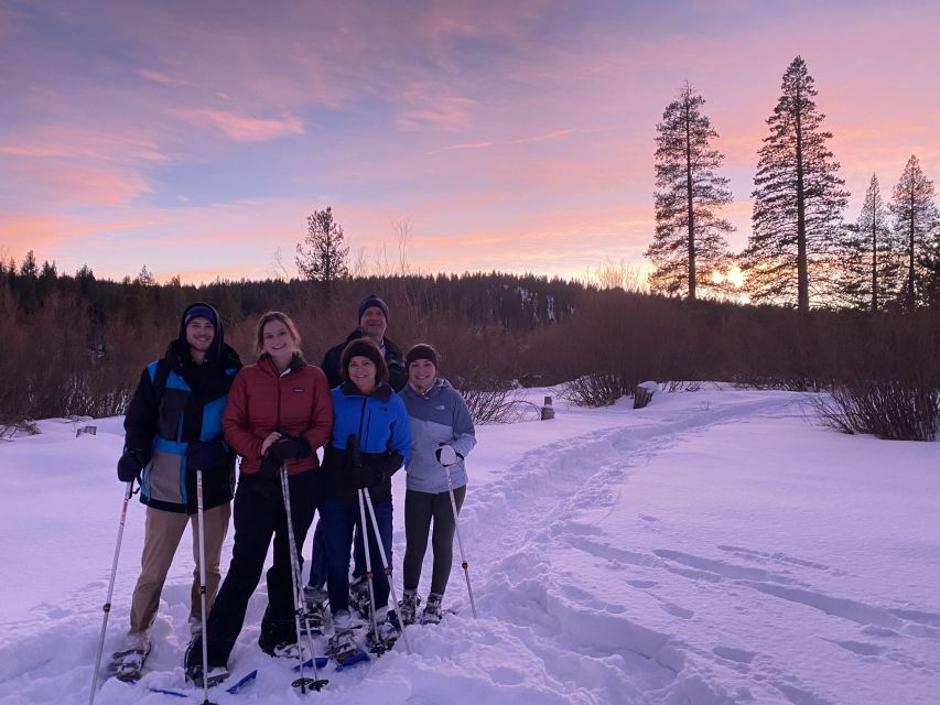 Lake Tahoe: Sunset Snowshoe Trek With Hot Drinks and Snacks - Experience Highlights