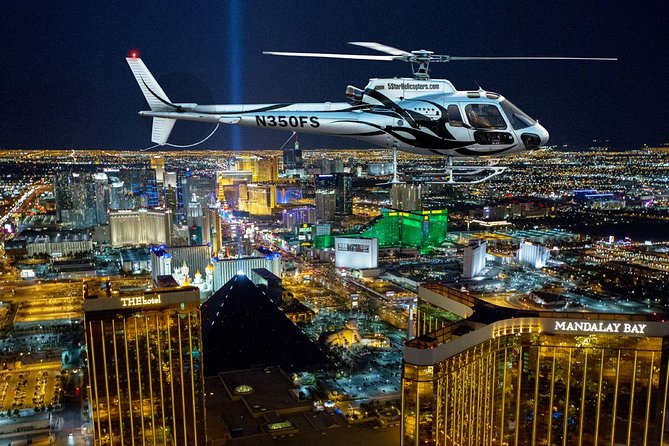 Las Vegas Helicopter Night Flight and Optional VIP Transportation - Traveler Experience Highlights