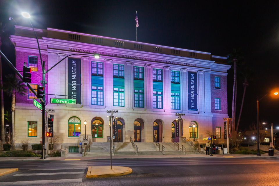 Las Vegas: Mob Vegas Downtown Walking Tour With Mob Museum - Historical Sites Visited