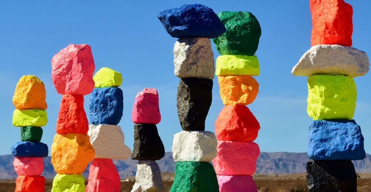 Las Vegas: Mojave Desert, 7 Magic Mountains, Vegas Sign Tour - Tour Experience Highlights