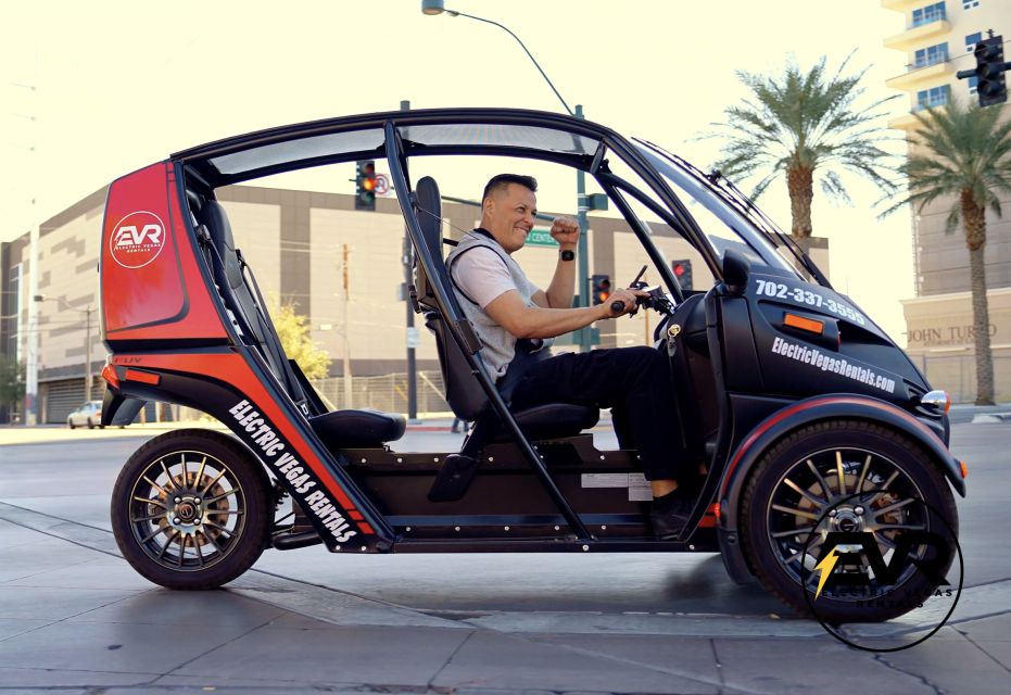 Las Vegas: Self-Drive Strip Tour in an Electric EVR Car - Inclusions & Requirements