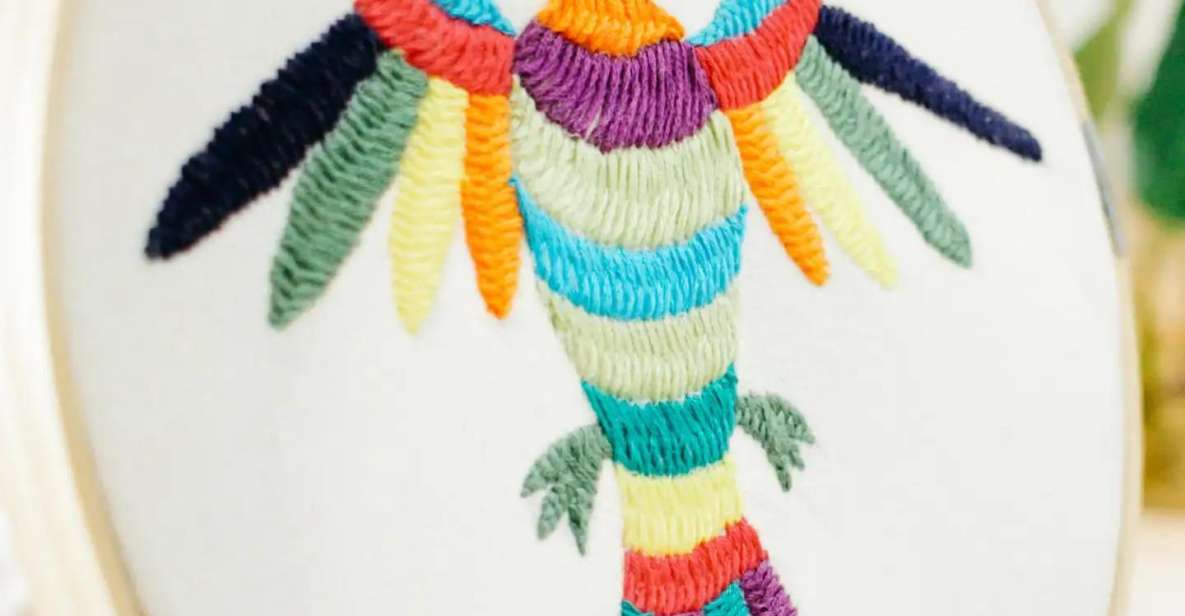 Learn About Otomí Embroidery - Merida, Yucatan - Cultural Art Exploration in Merida