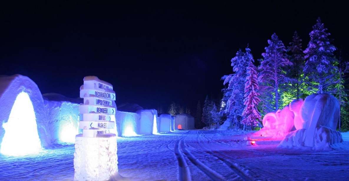 Levi: Snow Castle Guided Tour - Experience Highlights