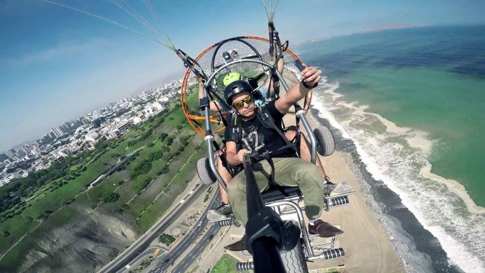 Lima: Adrenaline in Costa Verde Paramotor - Experience Highlights