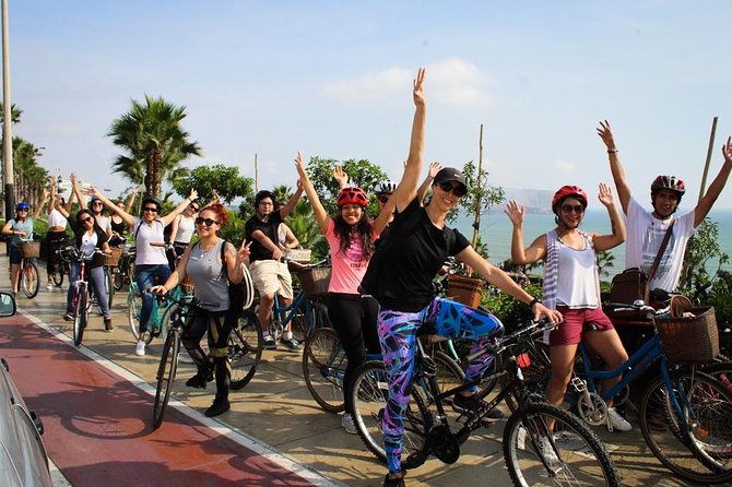 Lima Bike Tour Miraflores Barranco and Jesus Monument - Neighborhood Exploration