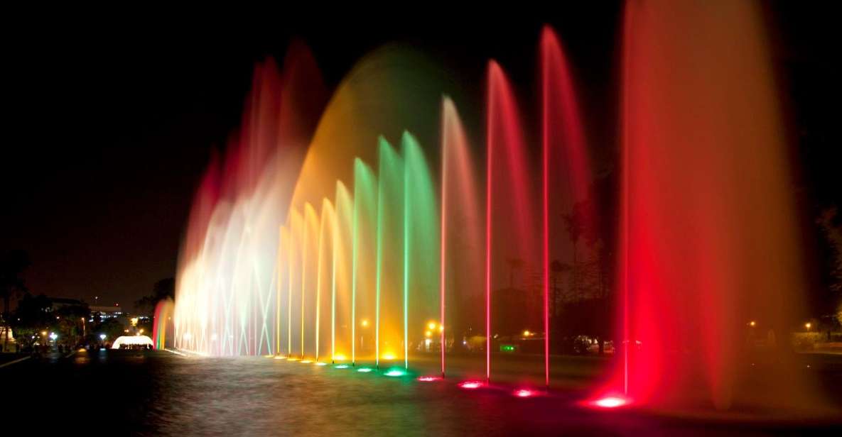 Lima: Water Magic Circuit and Barranc's Bohemian Quarter - Experience Highlights