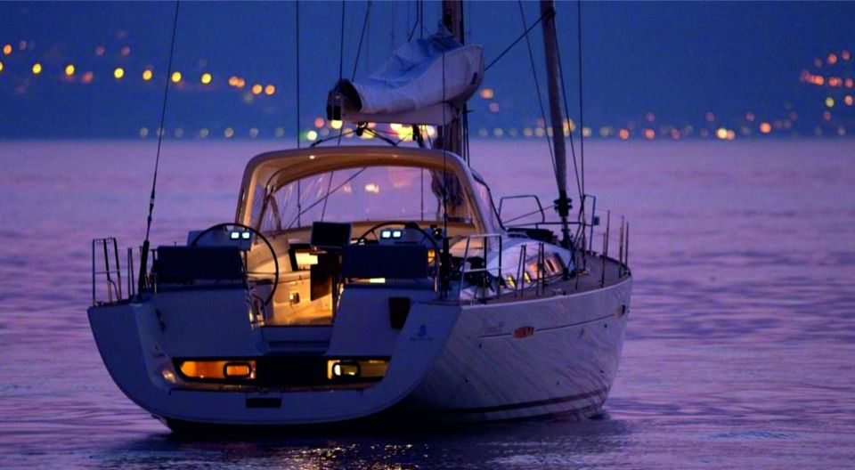 Lisbon Sail at Night - Sail Along Tagus River