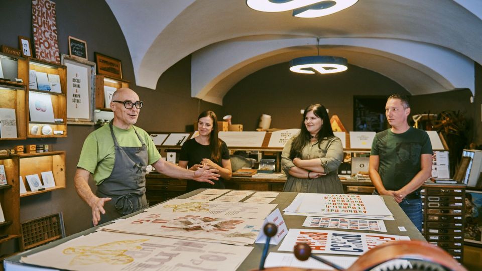 Ljubljana: Print a Poster in an Old Print Shop - Hands-On Printing Experience