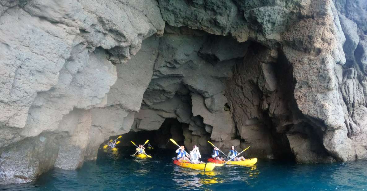 Lomo Quiebre: Mogan Kayaking and Snorkeling Tour in Caves - Experience Highlights