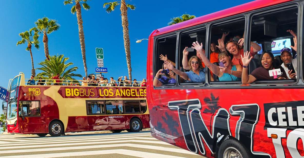Los Angeles: TMZ Celebrity Tour & 1-Day Hop-on Hop-off Tour - Experience Highlights