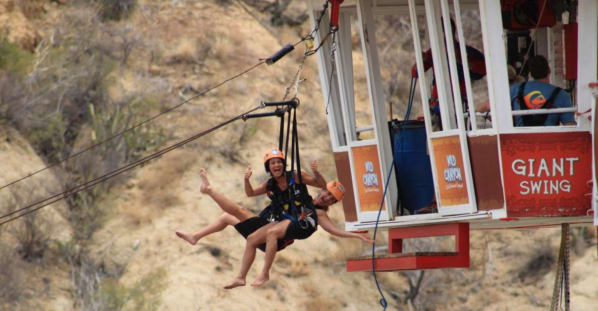 Los Cabos: Sling Swinger Thrill Ride - Experience Highlights