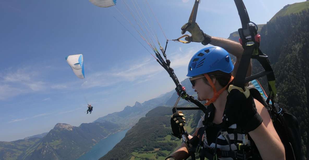 Lucerne: Tandem-Paragliding Flight - Language Options and Instructors