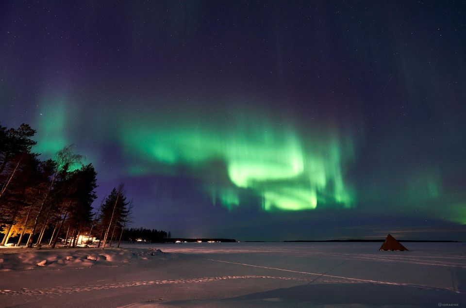 Luleå : Northern Lights Snowmobile Tour - Experience
