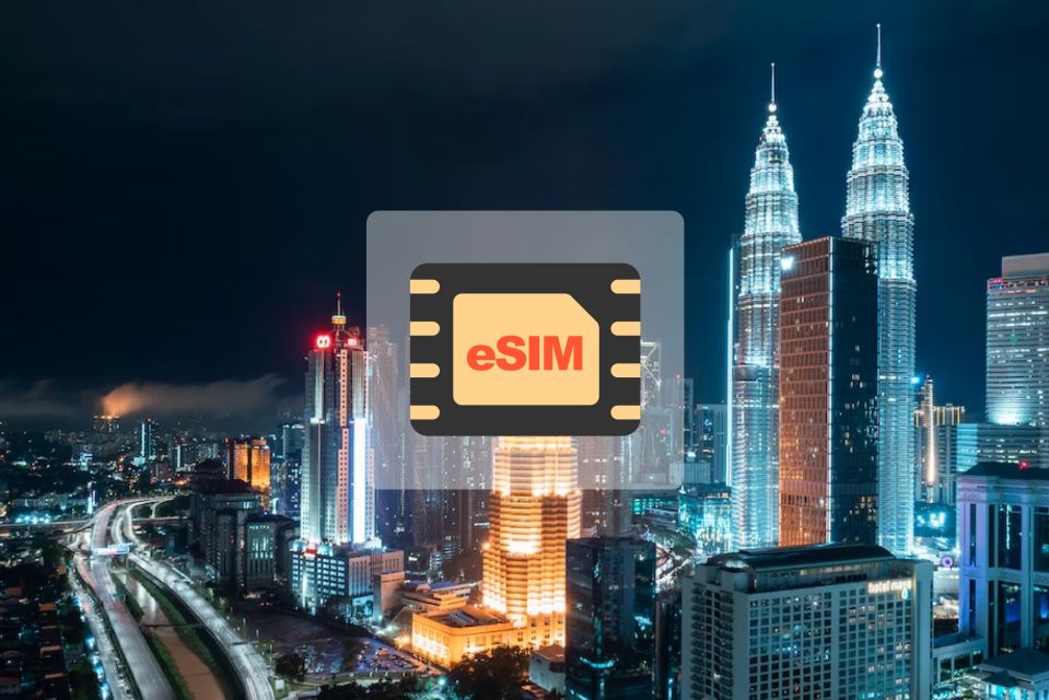 Malaysia: Esim Roaming Mobile Data Plan - Booking and Pricing