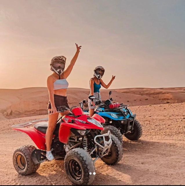 Marrakech: Agafay Desert Tour With Quad, Camel Ride & Dinner - Experience Highlights