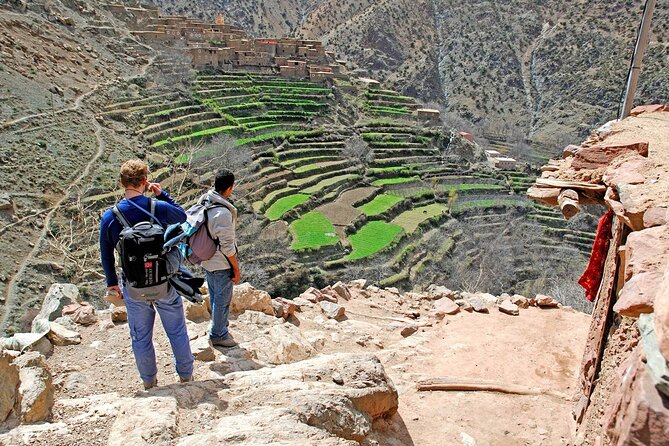 Marrakech Day Tour to the Atlas Mountains & Camel Ride Three Valleys, Waterfalls - Exploring Three Valleys