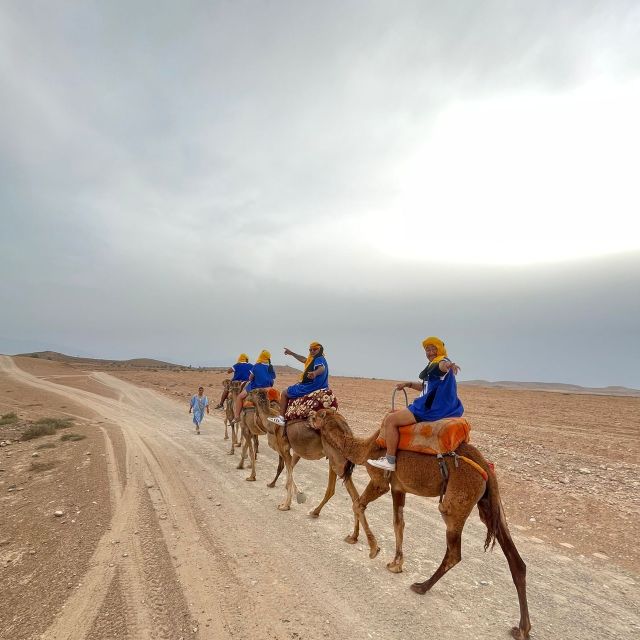 Marrakech: Palmeraie Sunset Camel Ride With Moroccan Tea - Activity Description