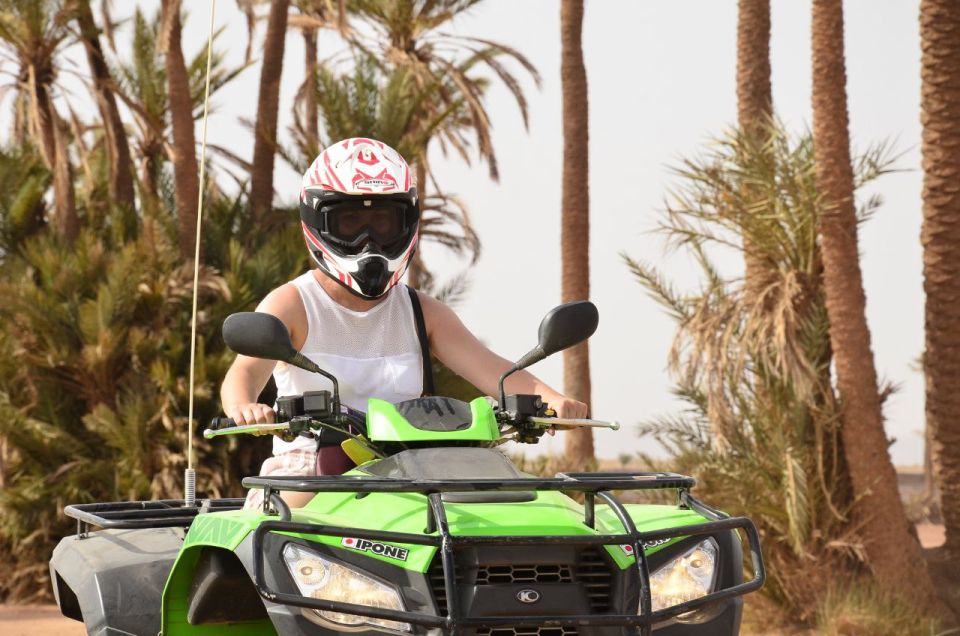Marrakech: Quad Activity in the Palmeraie With Tea Break - Experience Highlights