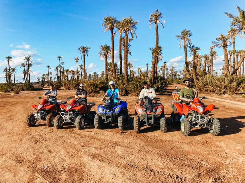 Marrakech: Quad Bike Tour to Palm Oasis and Jbilat Desert - Tour Highlights