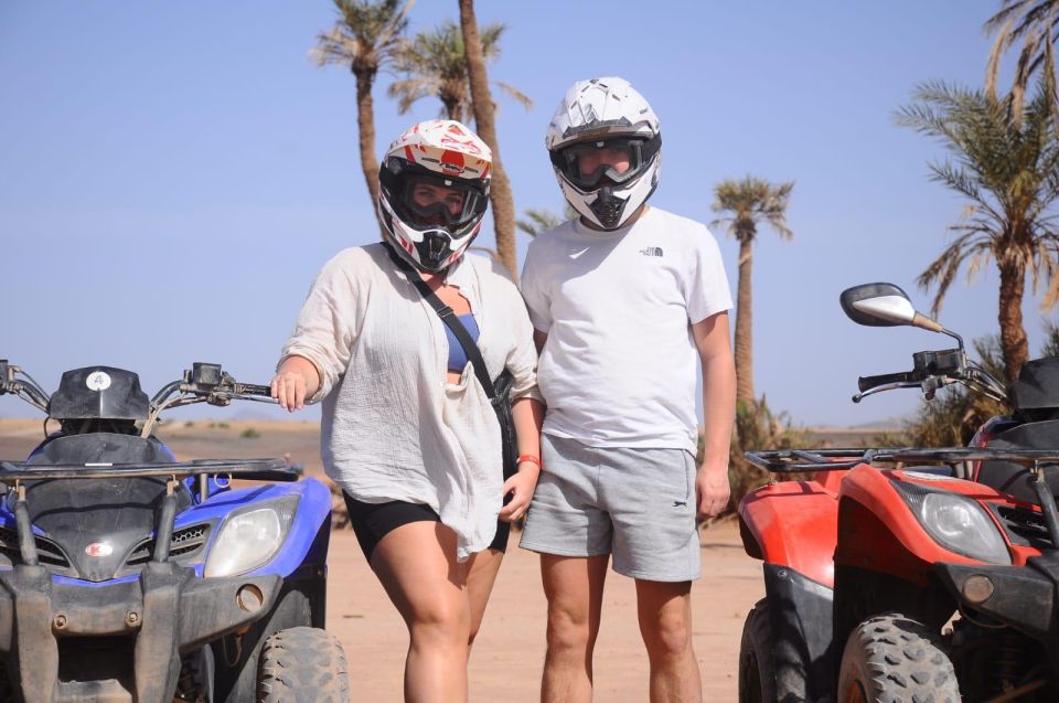 Marrakech Quad Biking Experience With a Delectable Couscous - Immersion in Natural Beauty Surroundings