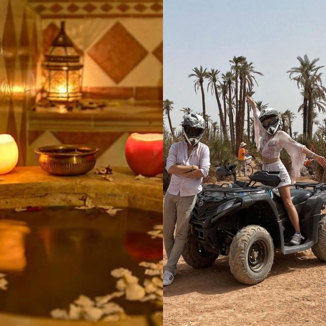 Marrakech: Quad Ride Hammam Spa and Massage - Booking Information