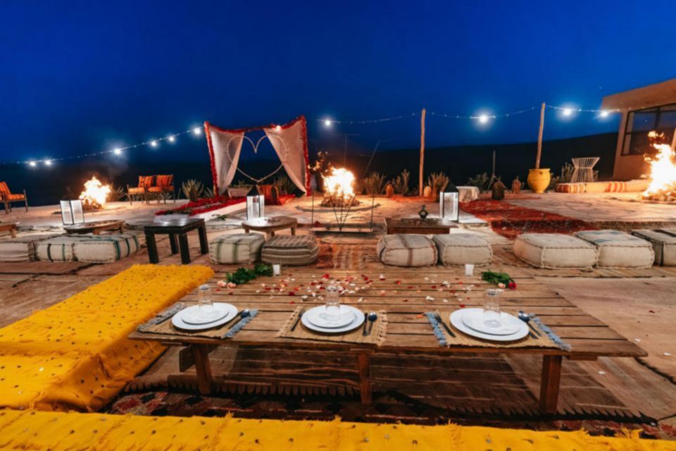 Marrakech: Sunset Dinner in Agafay Desert With Camel Ride - Experience Highlights