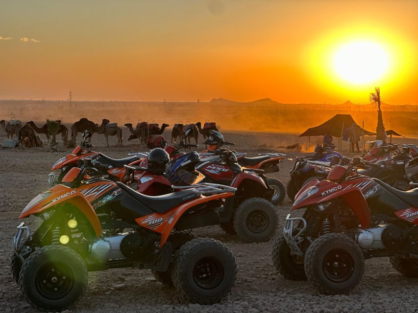 Marrakech: Sunset Quad Bike Tour With Tea Break - Experience Highlights