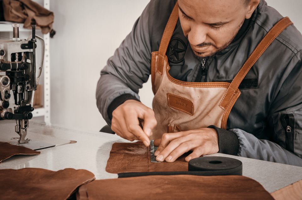 Marrakech: Tour of a Moroccan Leather Workshop (by Germans) - Experience Highlights