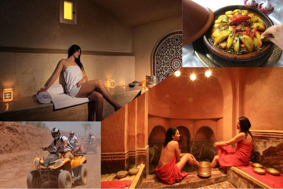 Marrakech Tour: Quad Bike, Lunch in Palm Grove, Hammam & SPA - Experience Highlights