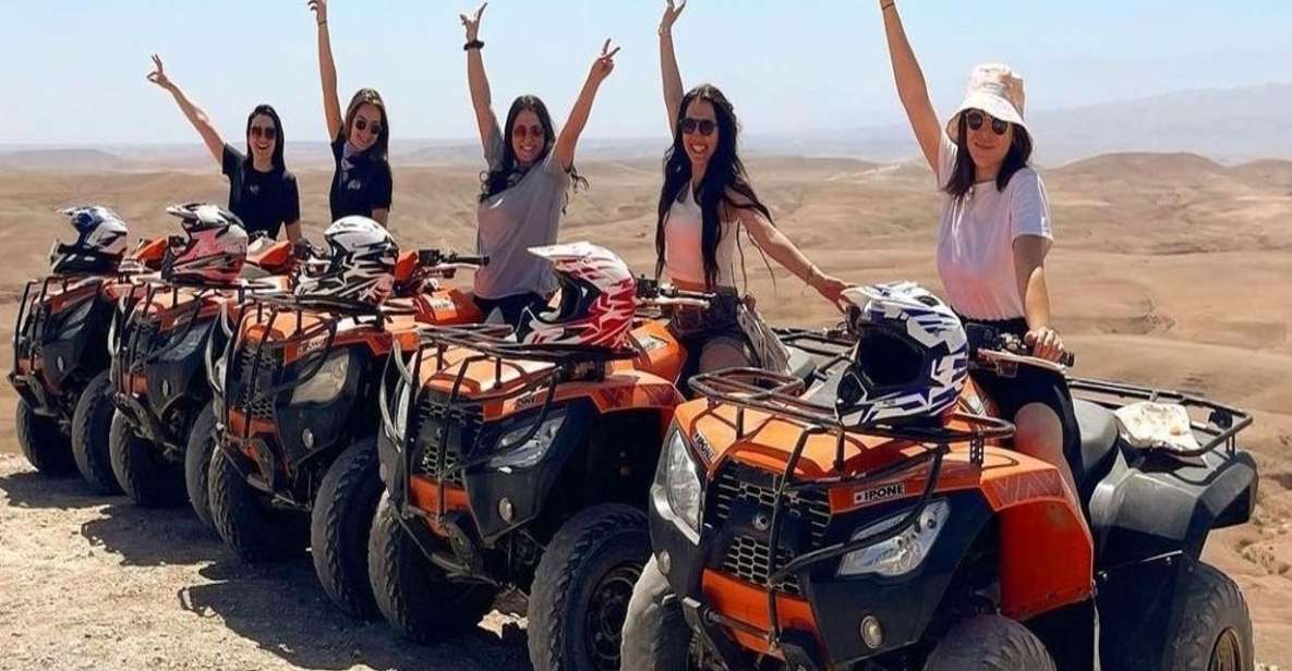 Marrakesh: Private Agafay Desert Quad Bike Tour With Tea - Activity Details
