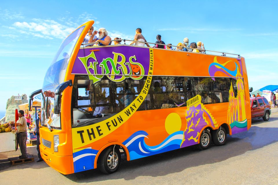 Mazatlán: Double-Decker Bus, Cliff Diving & Walking Tour - Experience Highlights