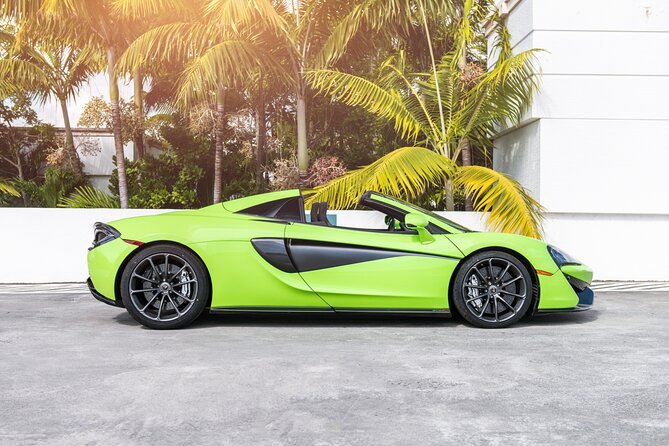 McLaren 570S Spyder - Supercar Driving Experience Tour in Miami, FL - Inclusions
