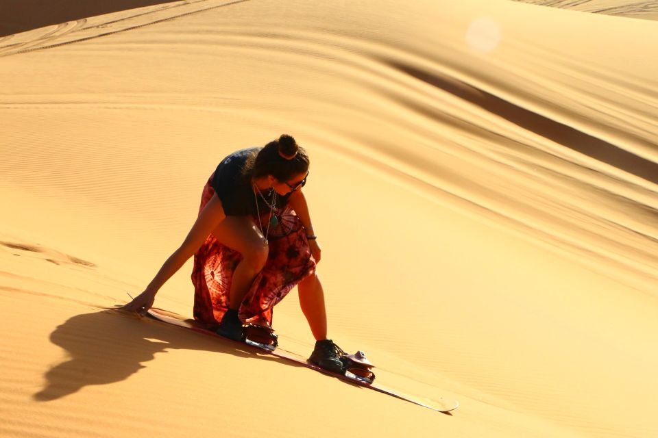 Merzouga Experience -1.5h Quad Buggy -Sand Boarding - Activity Information